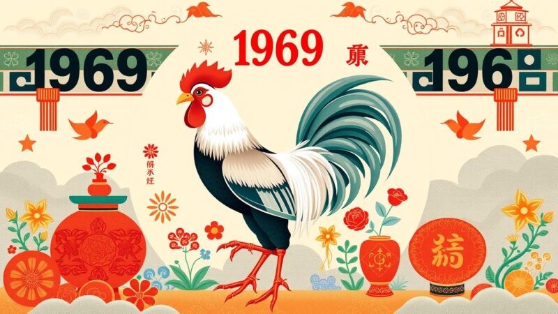 1969 рік якої тварини за Східним календарем?