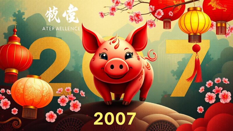 2007 год какого животного по Восточному календарю?
