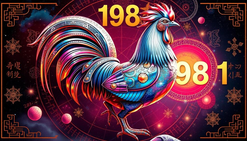 Східний календар 1981 рік Металевого Півня Східний календар 1981 рік Металевого Півня