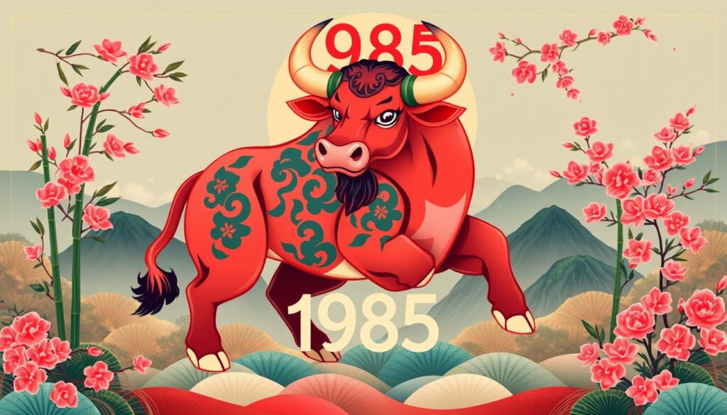 Восточный календарь Быка 1985 года Восточный календарь Быка 1985 года